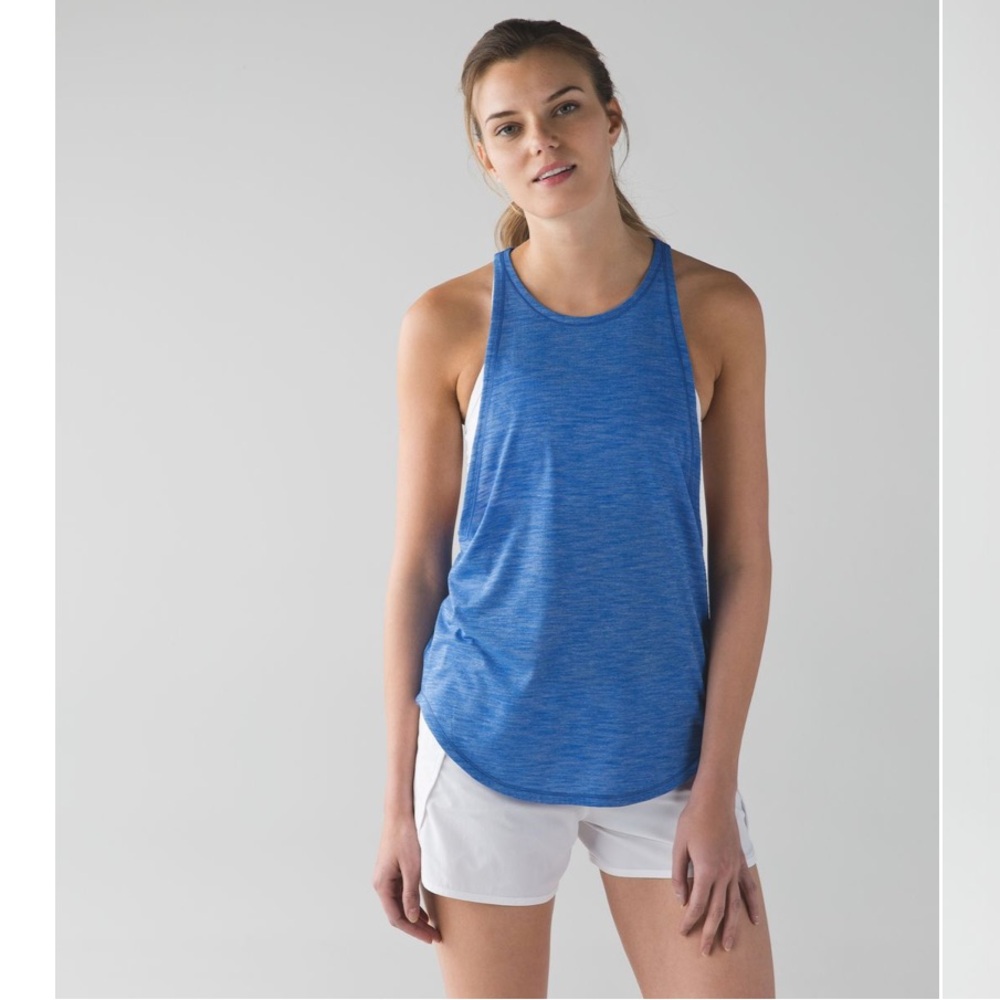 lululemon athletica Lakeside Blue Tank Top